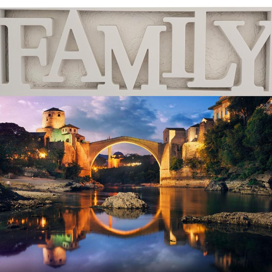 Family Apartment Near Old Town Мостар Экстерьер фото